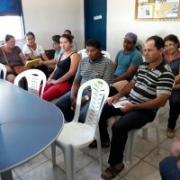 Agricultores ligados a Associação Assai e Coofrucal participaram das discursões da organização da nova Feira da Agricultura Familiar - Foto Andrea Santtos (Cohidro-Califórnia)