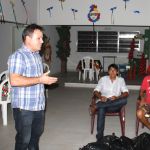 Prefeito Marval Santana participou da distribuição dos alimentos- Foto Fernando Augusto (Ascom Cohidro)