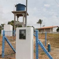 Infraestrutura para atender povoado, com poço, reservatório e rede de distribuição, foi um investimento de R$ 100.000 - foto Fernando Augusto (Ascom-Cohidro)