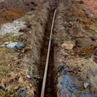 Para levar água do poço às casas, foi construída rede de canalização subterrânea - foto Cohidro (1)