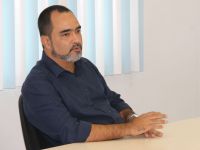 Presidente Jorge Kleber acredita na regulação dos preços da cesta básica por influência da produção dos perímetros irrigados - Foto Fernando Augusto (Ascom Cohidro)