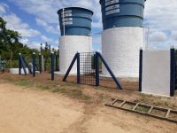 Sistema de abastecimento de água no Povoado Brejo da Conceição, Santana do São Francisco (Foto Dinfra/Cohidro))