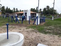 Sistema no Povoado Aroeira, em Ilha das Flores (Foto Dinfra/Cohidro)