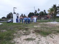 Sistema no Povoado Aroeira, em Ilha das Flores (Foto Dinfra/Cohidro)