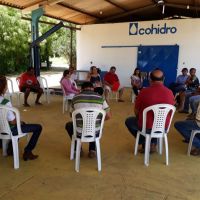 Reuniões são promovidas entre agricultores proponentes ao PAA e técnicos da Cohidro - Foto perímetro Califórnia