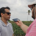 Para o professor Thiago Matos, a visita acadêmica dá suporte ao conteúdo teórico que ele leciona em sala de aula - Foto Isabela Menezes (Ascom/Cohidro)