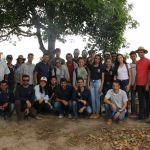 Visita ao lote orgânico foi um bônus à intenção inicial da visita - Foto: Isabela Menezes (Ascom/Cohidro)