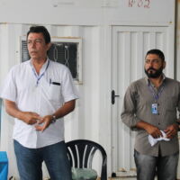 Engenheiro Roberto Barros e Enfermeiro Fábio Leite
Fotos: Isabela Menezes