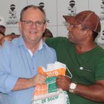 Governador Belivaldo diz que existe a preocupação de reservar os recursos da compra de sementes para o agricultor familiar poder plantar - (foto Ascom Cohidro - Fernando Augusto)