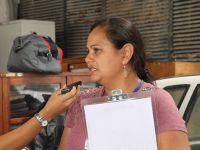 Jessica Morgana, assessora institucional da Dissa - foto Isabela meneses (Ascom/Cohidro)