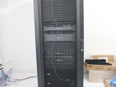 Novo servidor informático da Cohidro (foto Ascom Cohidro)