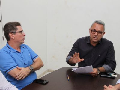 Olivier Chagas classifica a Cohidro e a Emdagro como parceiras abnegadas (foto Ascom Cohidro - Fernando Augusto)