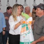 Secretária Rose Rodrigues destacou a qualidade da semente e o impacto que elas terão na produção agrícola do estado (foto Ascom Cohidro - Fernando Augusto)
